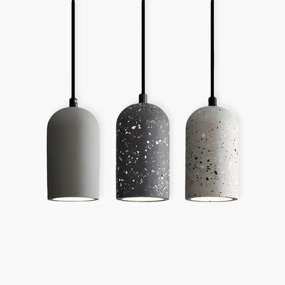 Rustic Concrete Hanging Lamp for Contemporary Home Decor