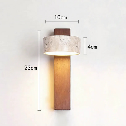 Natural Stone Indoor Wall Light Fixture