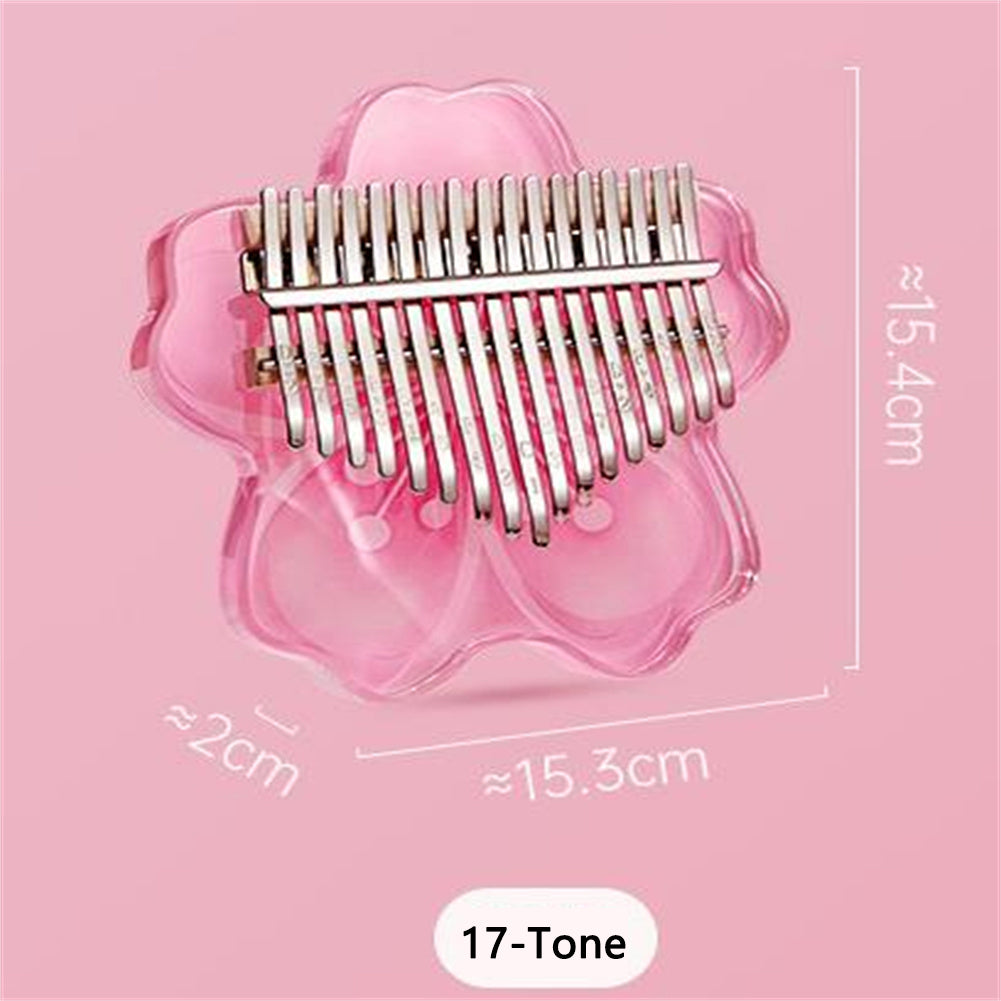 Colorful Flower Pattern Kalimba Thumb Piano