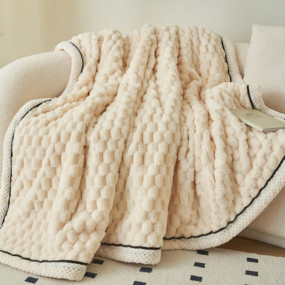 Plush Soft Velvet Throw Blanket - Fesara