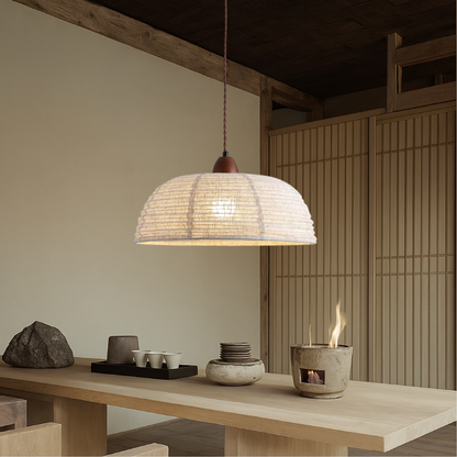 Fabric hanging lamp 4