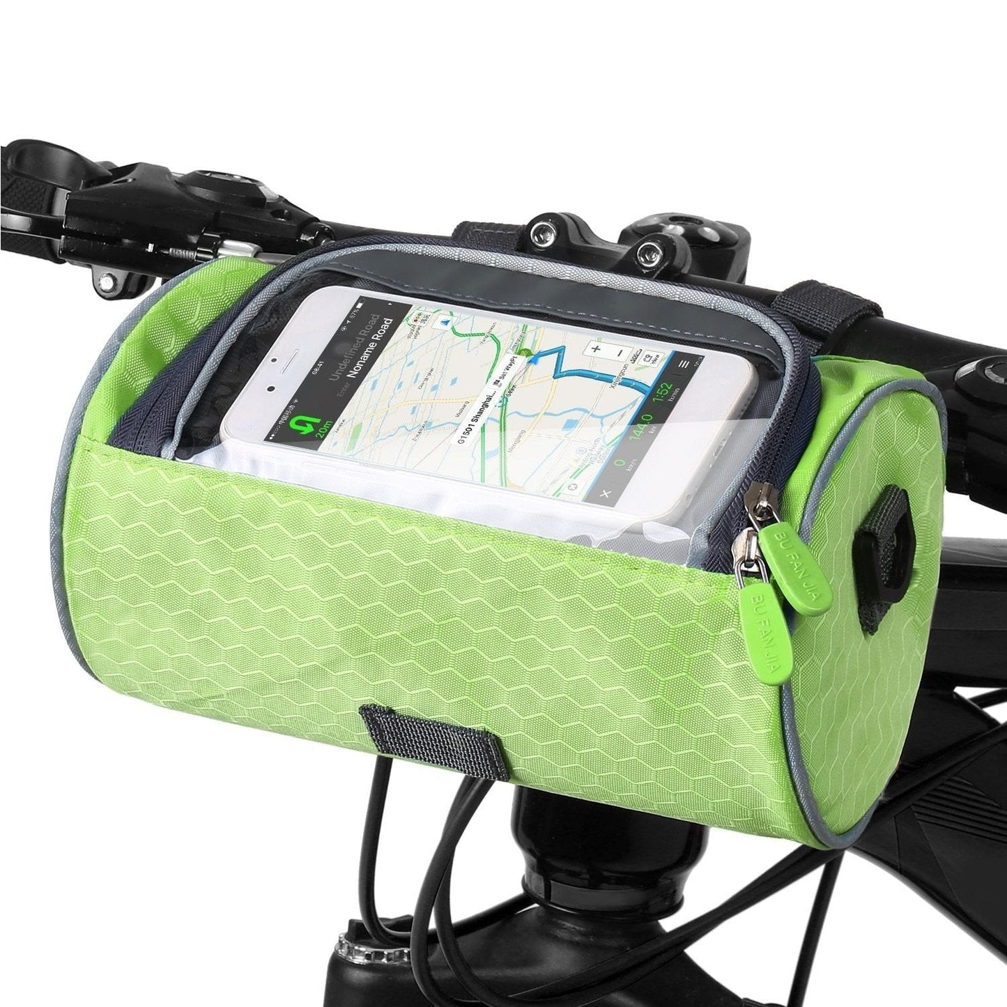 Waterproof Bike Bag with Phone Pocket and Adjustable Strap