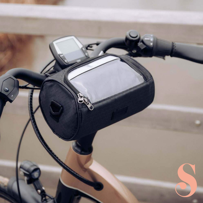 Waterproof Bike Bag with Phone Pocket and Adjustable Strap - Fesara