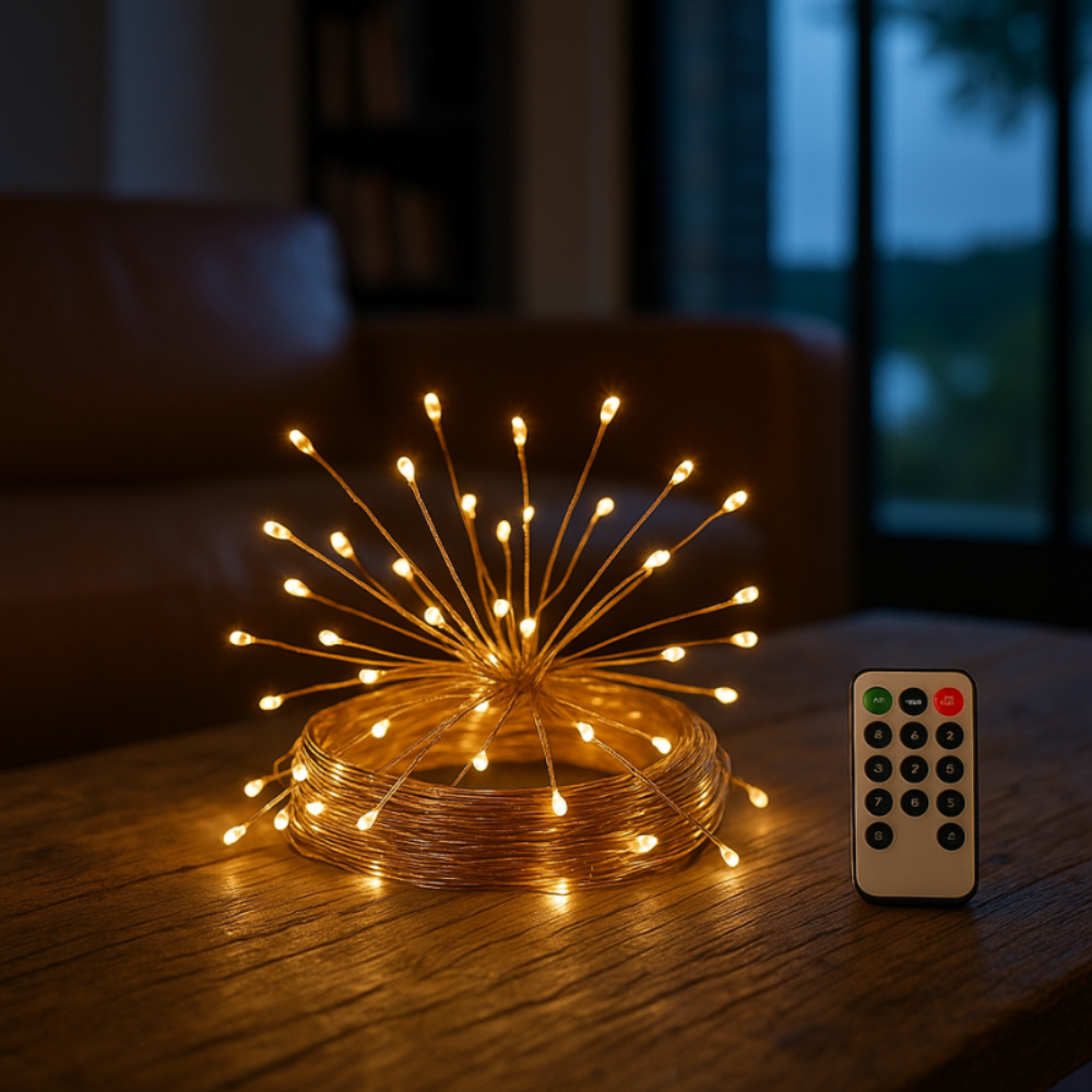 Fairy Lights Decoration Remote Control Copper Wire Indoor Outdoor 1