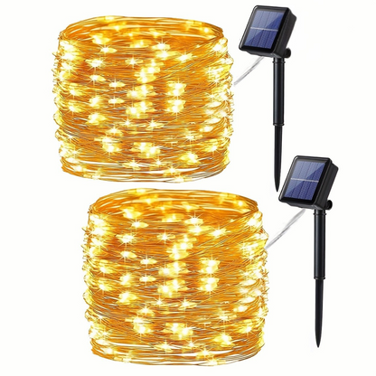 Outdoor Solar String Lights for Halloween Decor - Fesara
