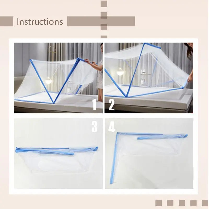 Portable Folding Mosquito Net for Bug Free Sleep