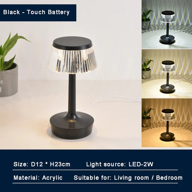 Sparkling Crystal LED Desk Lamp