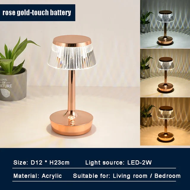 Sparkling Crystal LED Desk Lamp