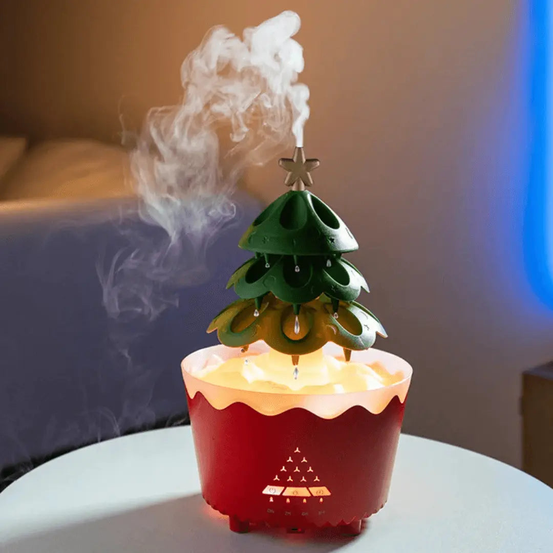 Fesara Christmas Aroma Diffuser LED Ultrasonic Humidifier - Fesara