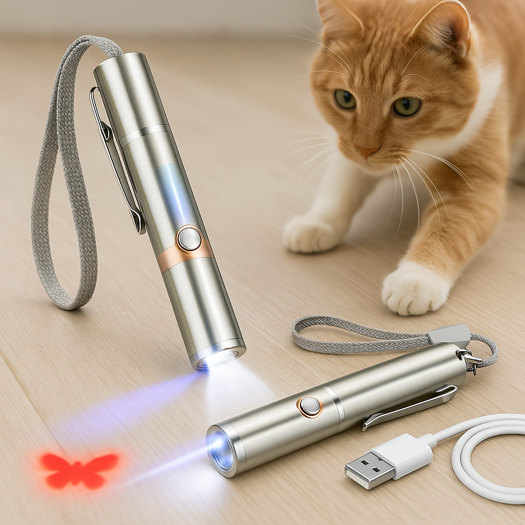 Fun Pet Laser Pointer Toy for Cats - Fesara