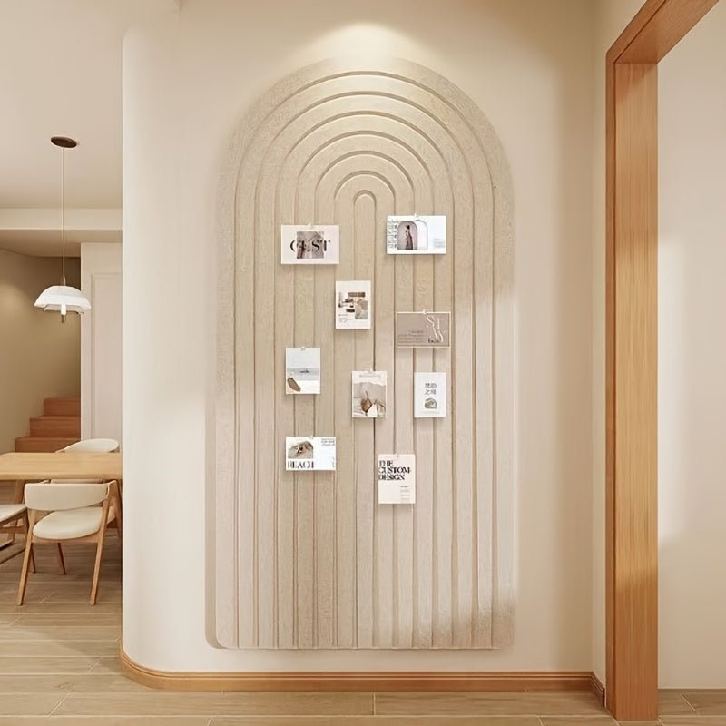 FeltWave | Stylish Modern Curved Felt Organizer Pinboard for Walls 4