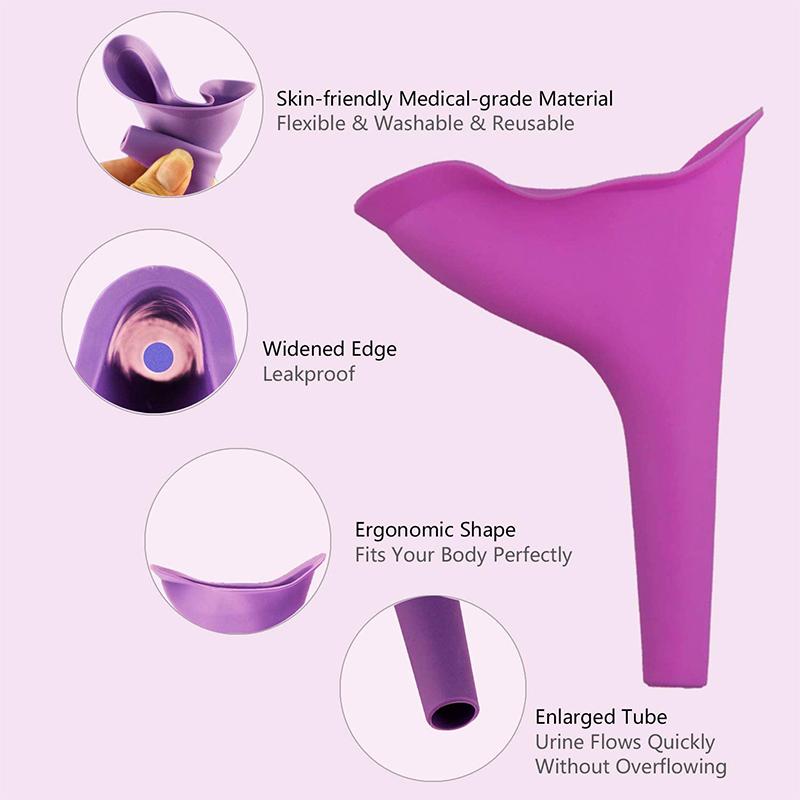 FeminaFunnel | Practical Ergonomic Women's Urinal for Standing Use 1