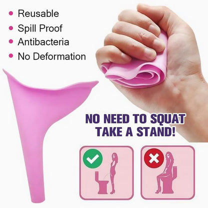FeminaFunnel | Practical Ergonomic Women's Urinal for Standing Use 5