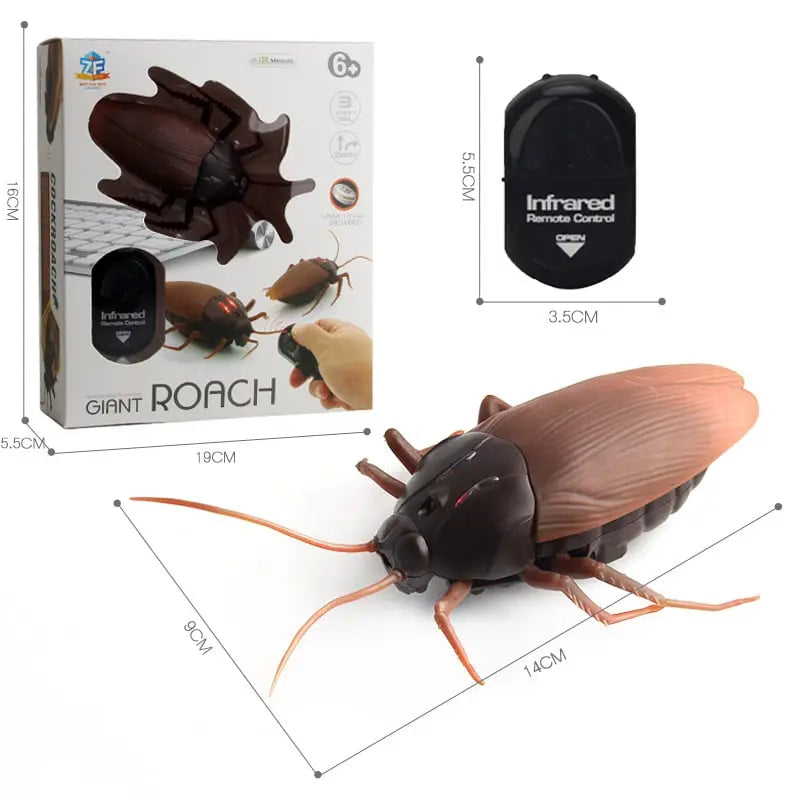 Remote Control Crawling Bug Toy with Glow Eyes