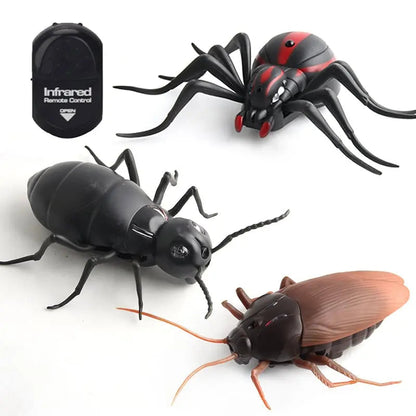 Remote Control Crawling Bug Toy with Glow Eyes
