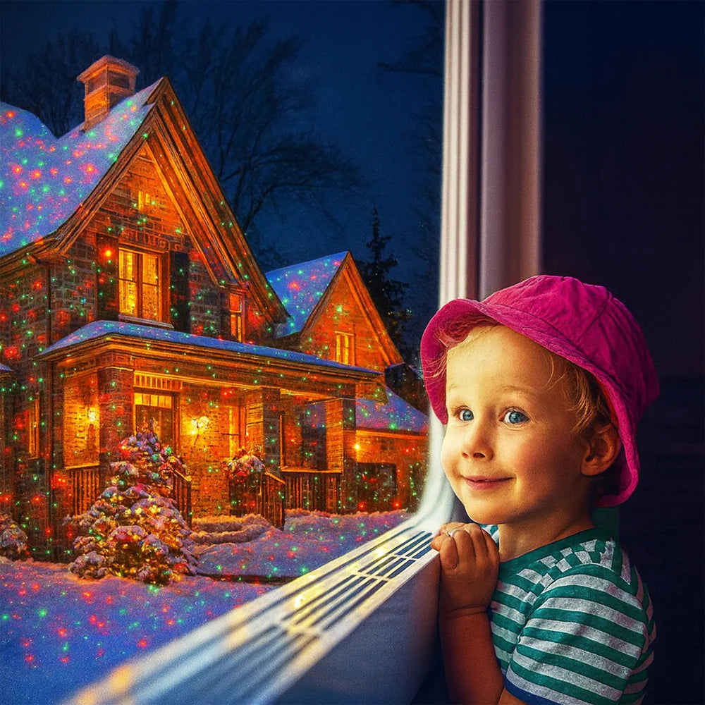 FestivaGlow | Vibrant Waterproof Outdoor Christmas Projector Lights 2