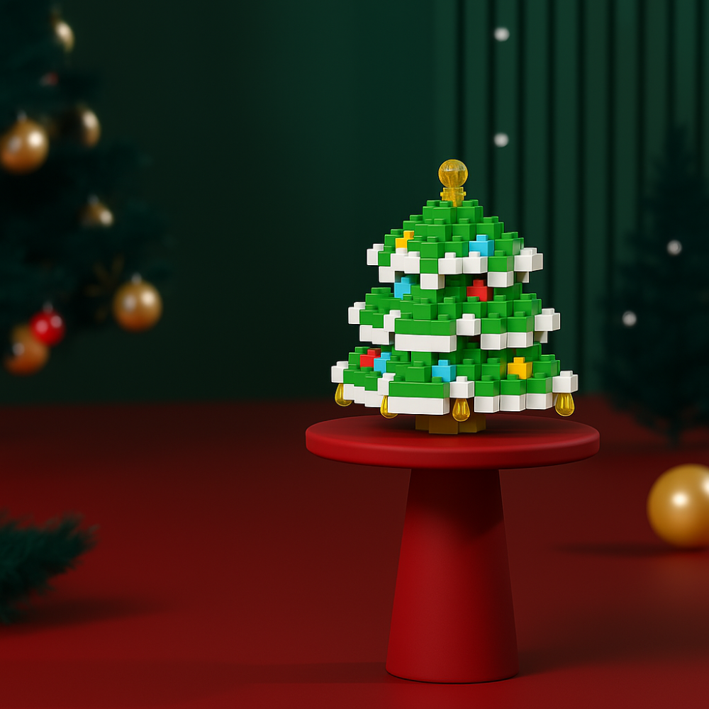 FestiveBlocks | Creative Mini Building Toys Set for Holiday Family Fun 8