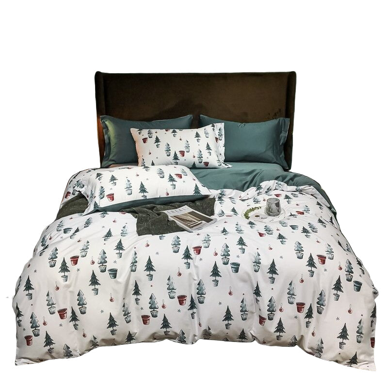 Cozy Holiday Christmas Bedding Set - Fesara