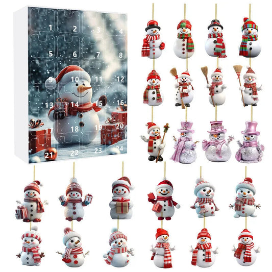 Fun Holiday Countdown Calendar with 24 Daily Surprises - Fesara