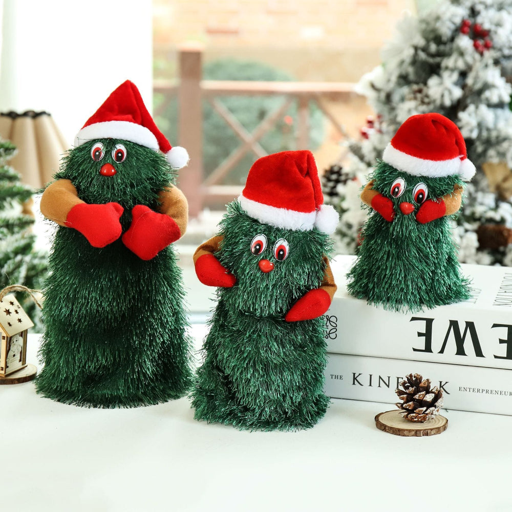 FestivePlush | Lively Animated Musical Christmas Tree Decoration Toy 1