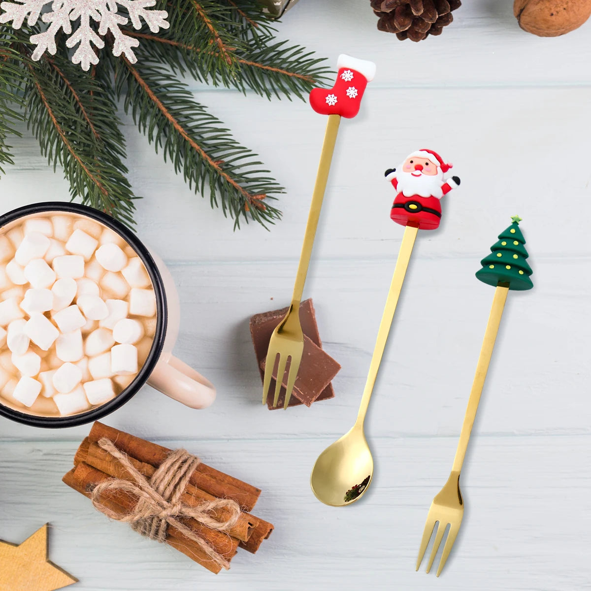Festive Classics | Exquisite Christmas Cutlery Set 5