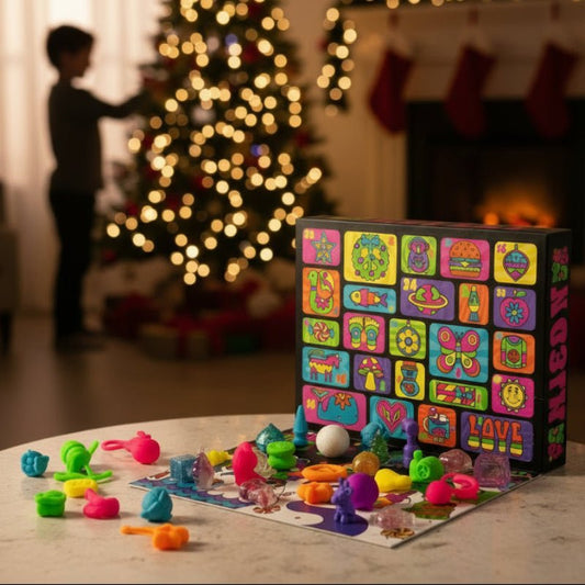 Fun Stress Relief Fidget Calendar with Soft Toys - Fesara