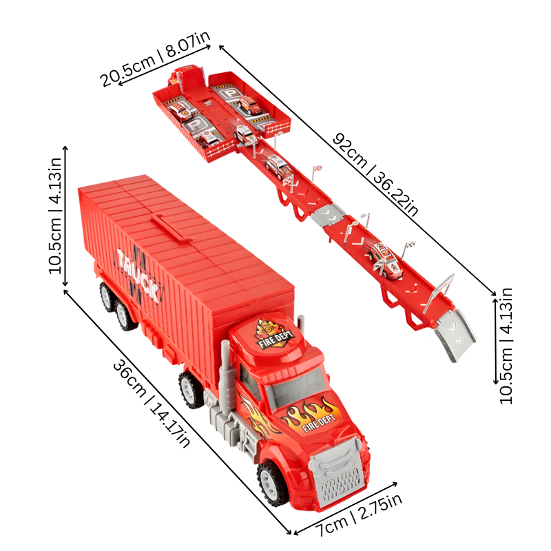 Fast Fleet Fire Truck