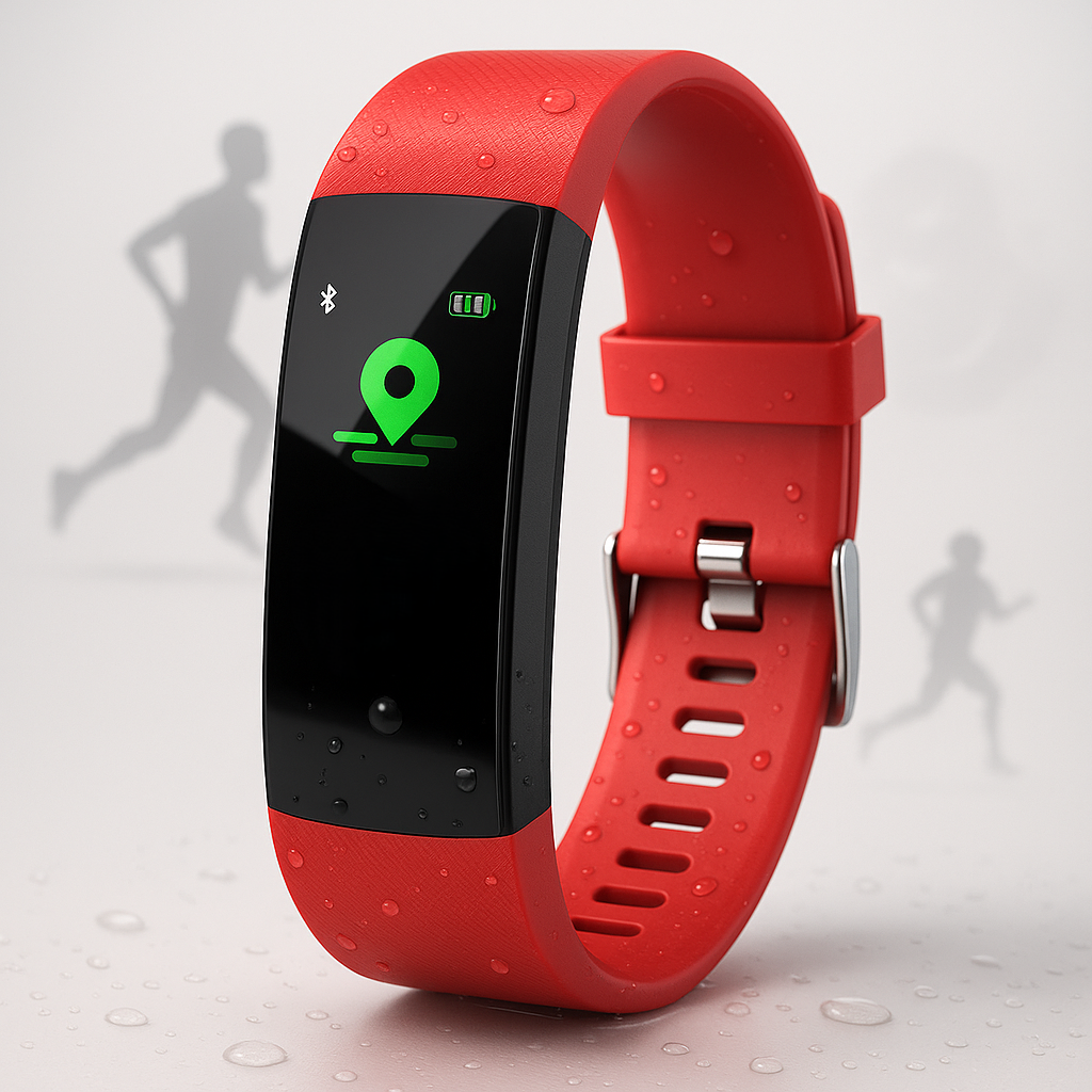 Fesara | Sport Watch Rubber Band Water Resistant Fitness Tracker
