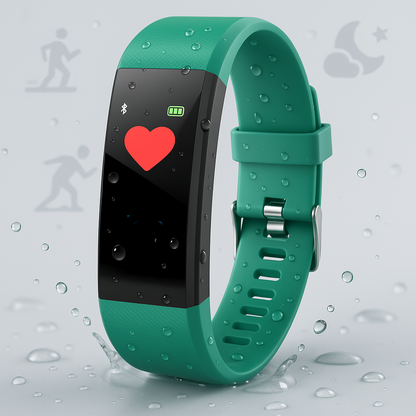 Fesara | Sport Watch Rubber Band Water Resistant Fitness Tracker
