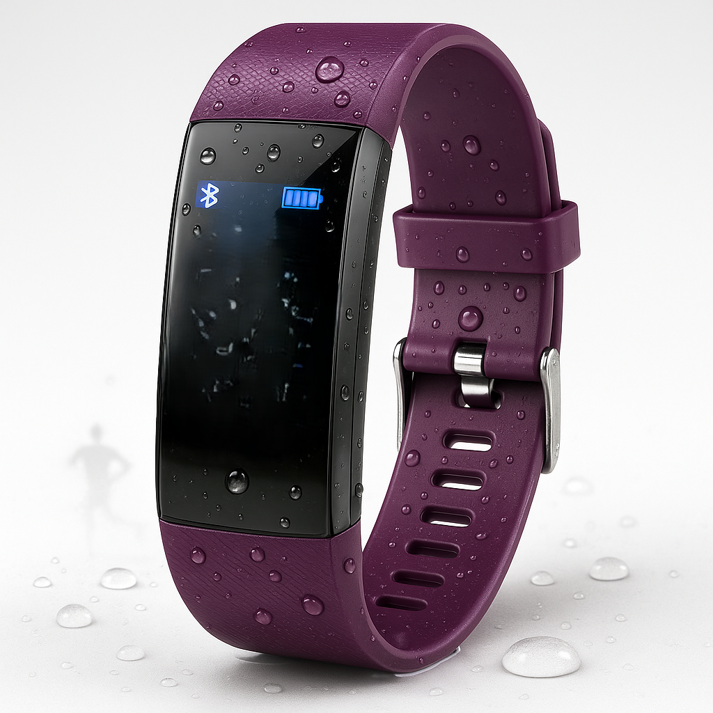Fesara | Sport Watch Rubber Band Water Resistant Fitness Tracker
