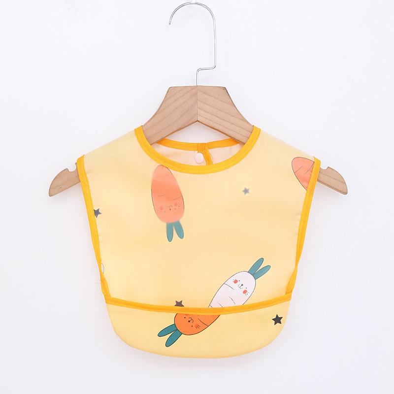 Cute Baby Bib Apron with Pockets