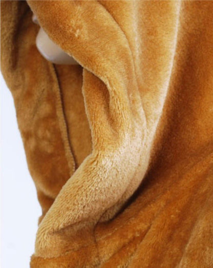 Soft Plush Men's Flannel Robe