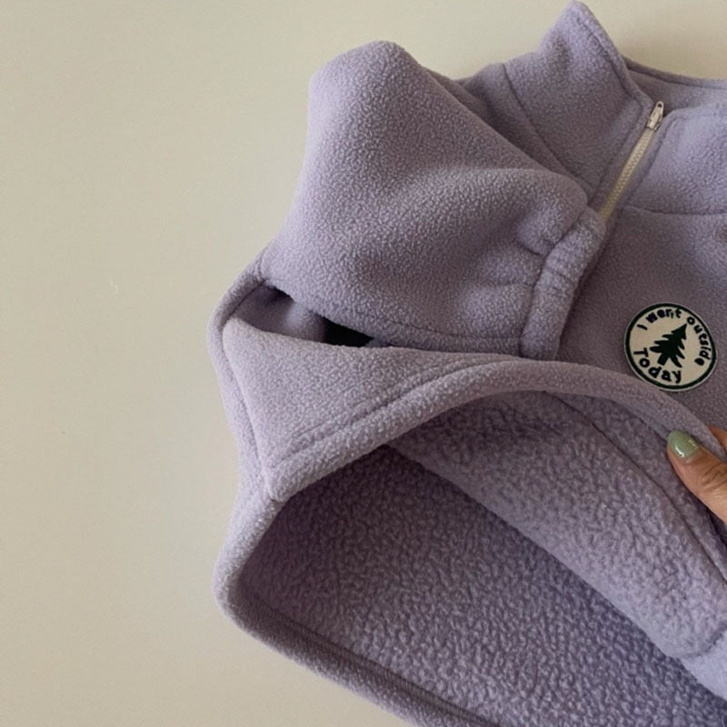 Soft Baby Fleece Hoodie Set