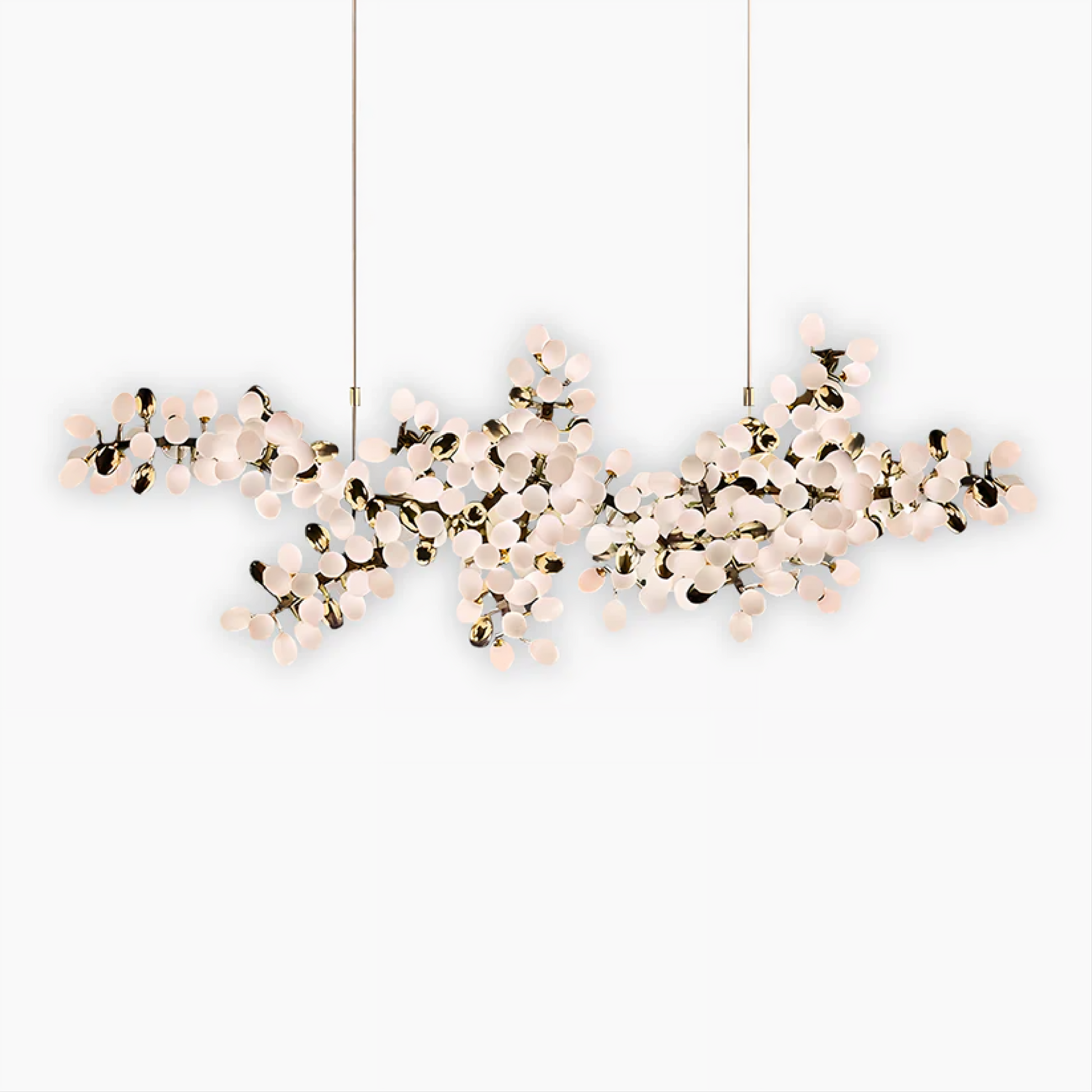 Elegant Floral Pendant Light with Chic Design - Fesara