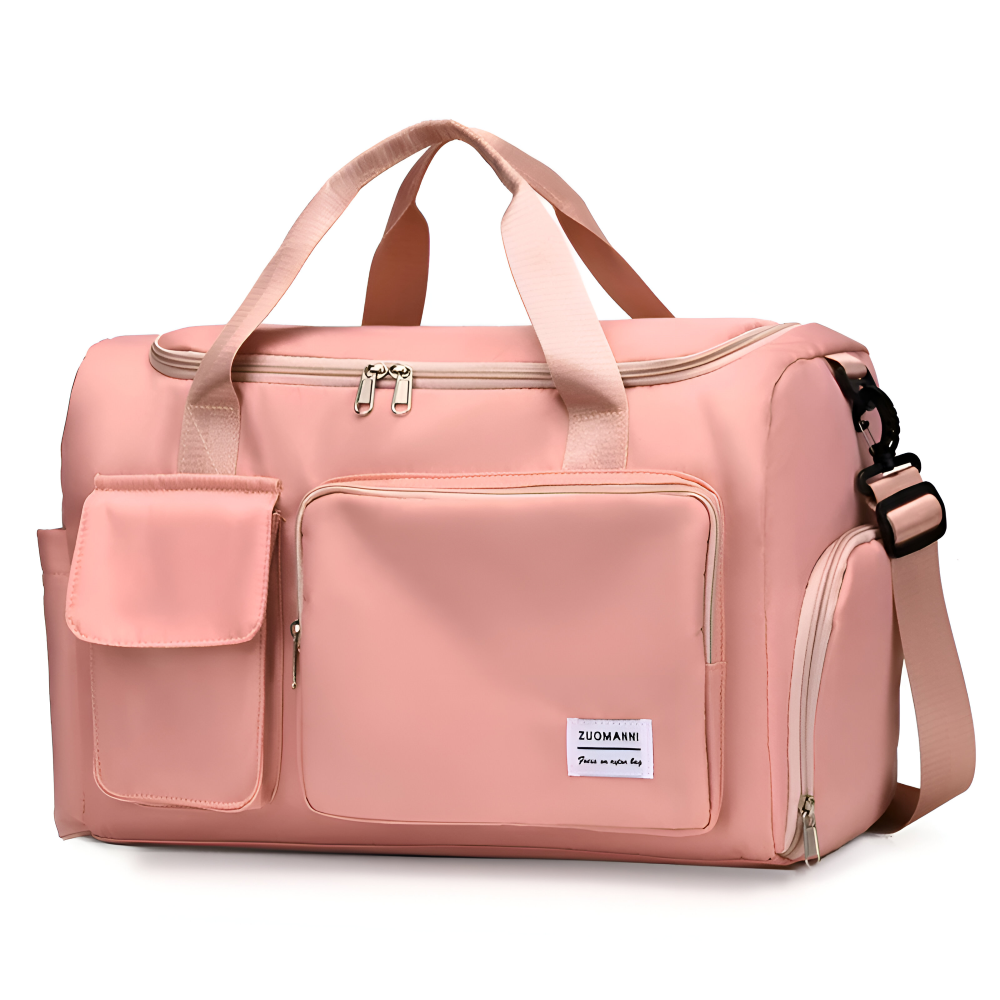 Waterproof Weekend Duffel Bag with Shoe Pocket