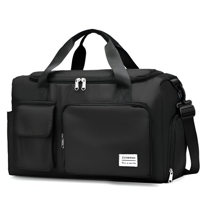 Waterproof Weekend Duffel Bag with Shoe Pocket
