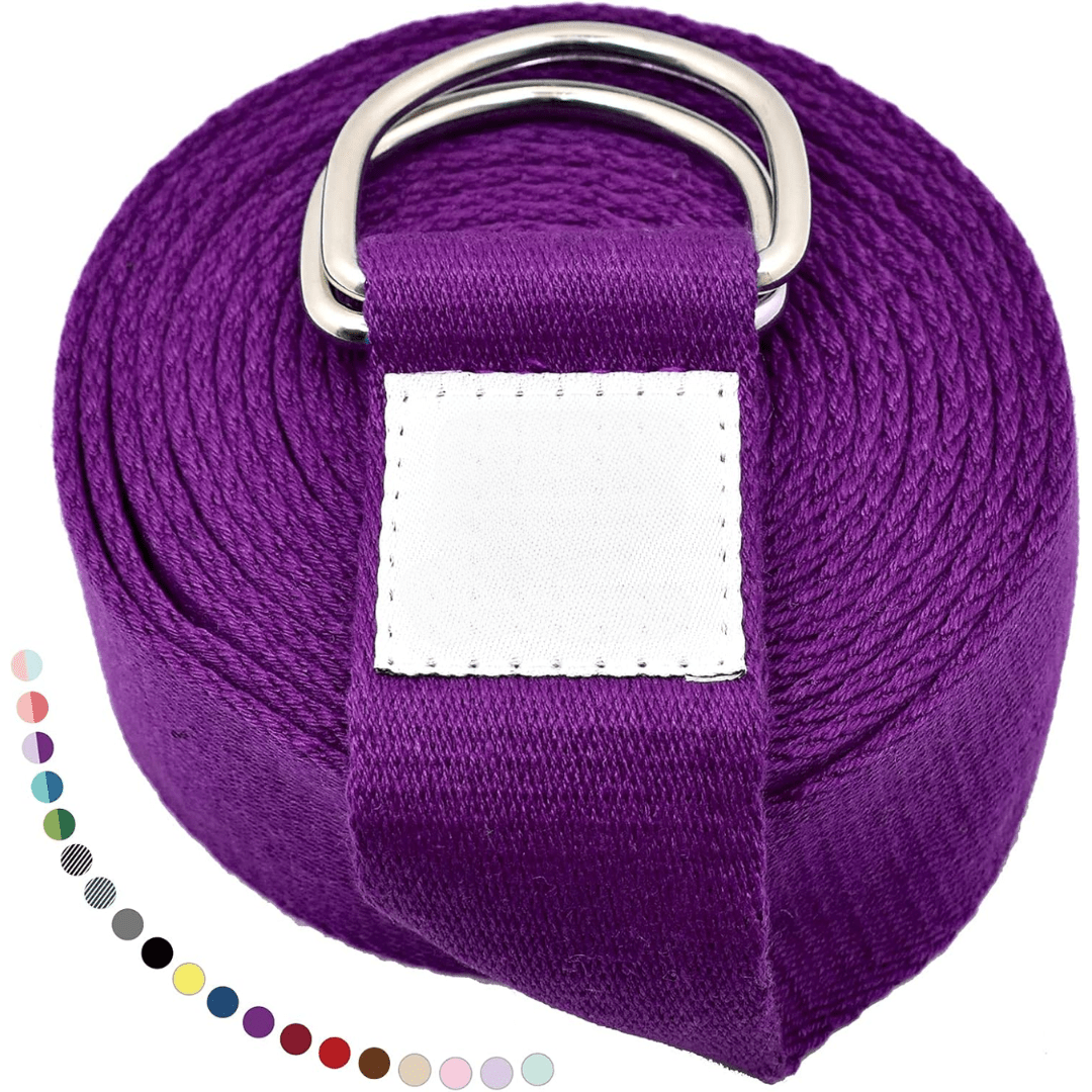 Flexfit Yoga Band – Adjustable strap for stretching & flexibility 12