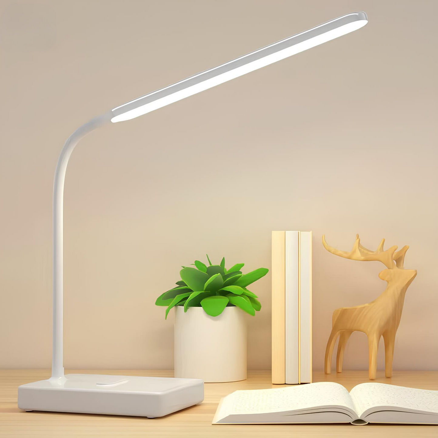 Flexible LED Desk Lamp with Adjustable Arm - Fesara