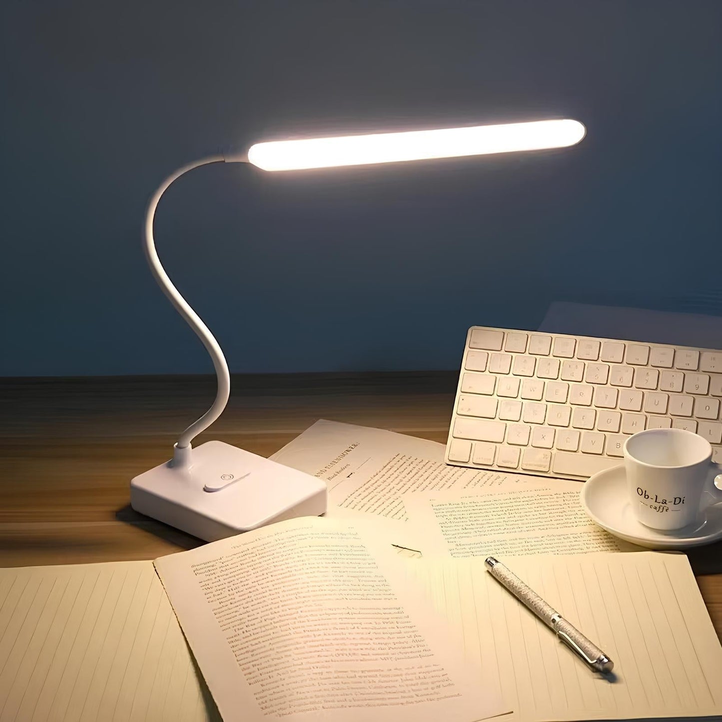Flexible LED Desk Lamp with Adjustable Arm
