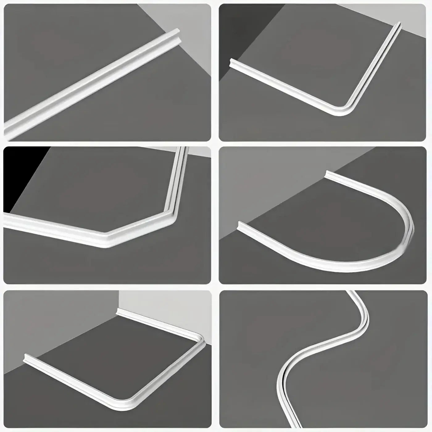 Soft Silicone Shower Screen Protector
