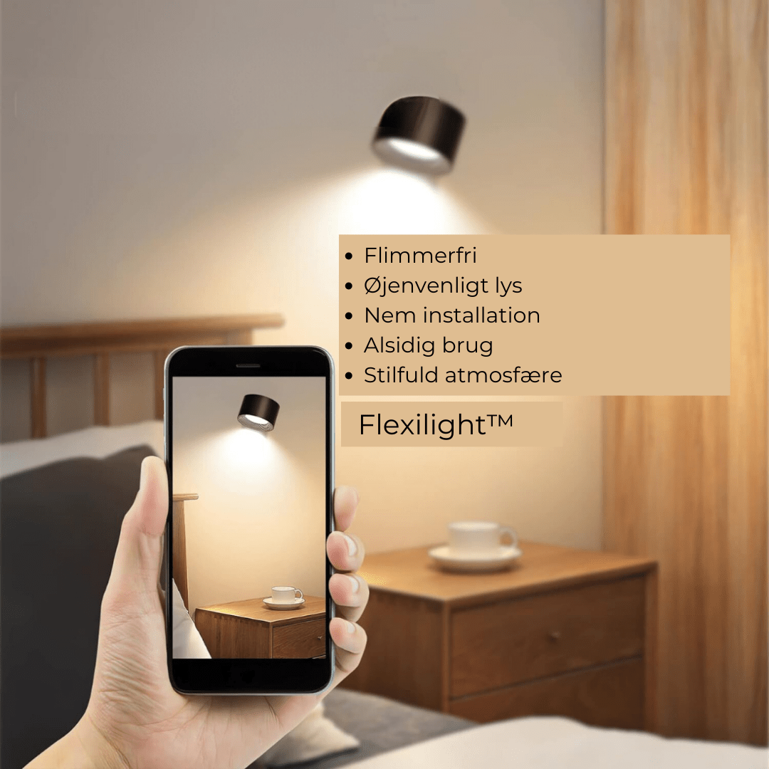 Flexible LED Wall Light with 360 Degree Rotation