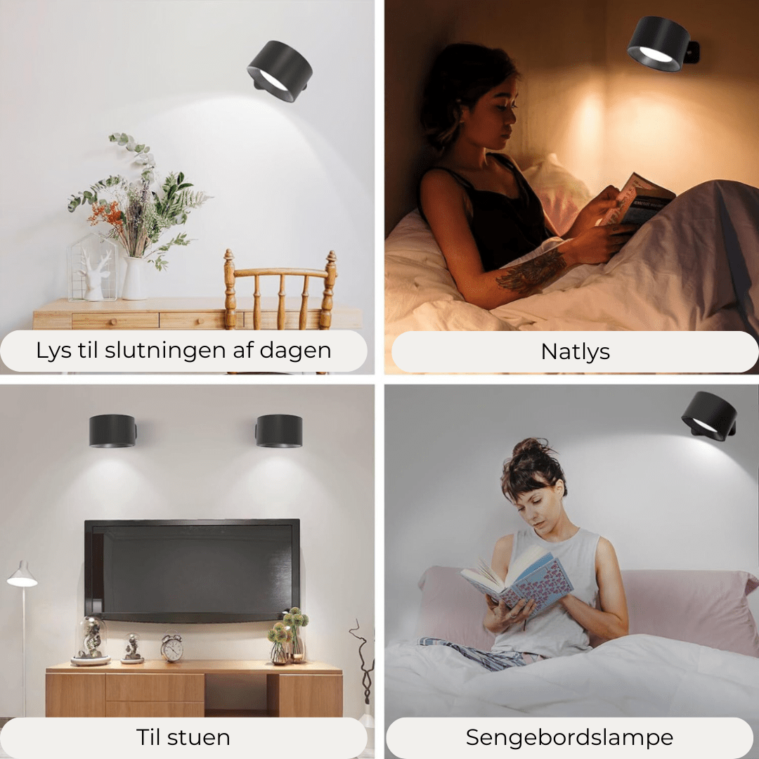 Flexible LED Wall Light with 360 Degree Rotation