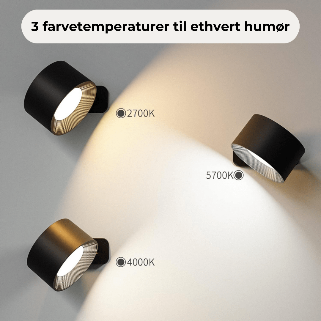 Flexible LED Wall Light with 360 Degree Rotation