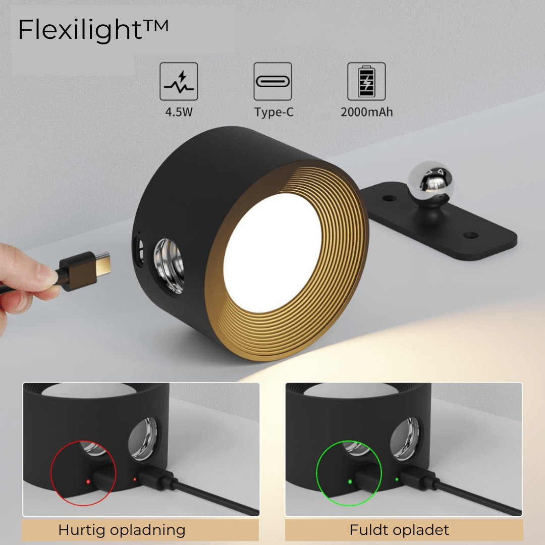 Flexible LED Wall Light with 360 Degree Rotation