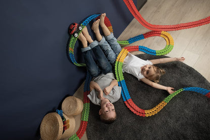 Fesara Fun LED Racing Track Set for Kids