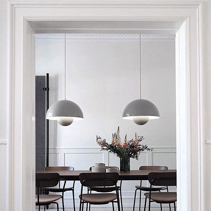 FloraGlow | Elegant Minimalist Nordic Flowerpot Pendant Light Fixture 3