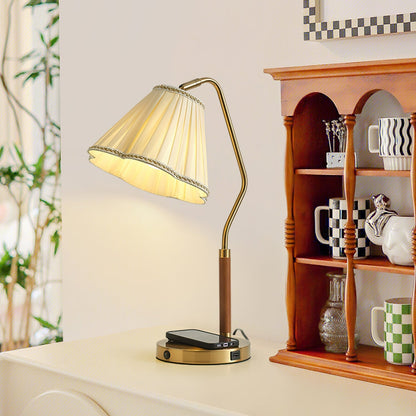 Elegant Soft Shade Table Lamp