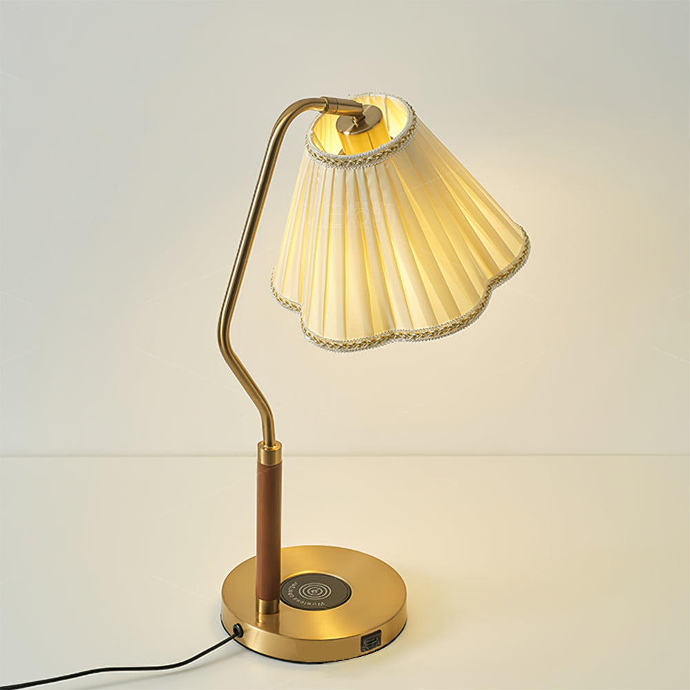 Elegant Soft Shade Table Lamp
