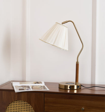 Elegant Soft Shade Table Lamp