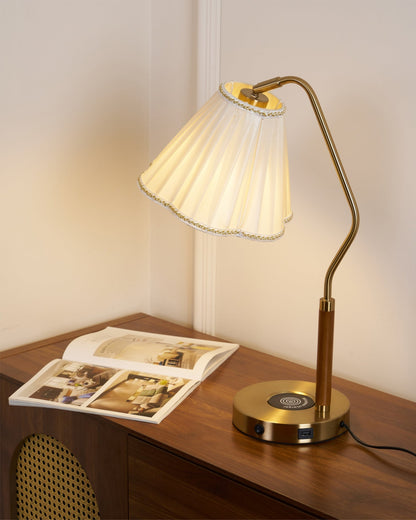 Elegant Soft Shade Table Lamp